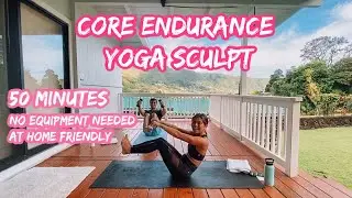 05/28/20 Tiana Core Endurance Yoga Sculpt ft. Tabata (no equipment needed/at-home workout)