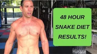 48 Hour Snake Diet weight loss results! (KETO FLU EDITION!)