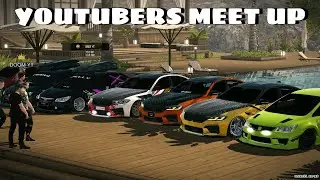 Youtubers meet up നടത്തിയപ്പോൾ 🥵🔥| #carparkingmultiplayer 