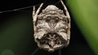 challenge to spot a Tree stump spider,poltys