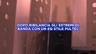 Un consiglio su come equalizzare la voce!