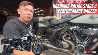 ROADKING POLICE STAGE 4 PERFORMANCE BAGGER REVIEW
