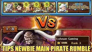 TIPS PIRATE RUMBLE! BEST TEAM KAIDO QCK, MUSUH AUTO PARALYZE 🔥 OPTC