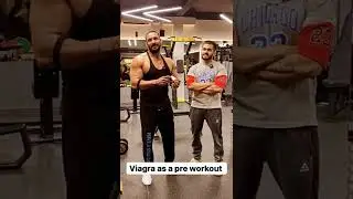 tarun gill pre workout viagra 😀#shorts