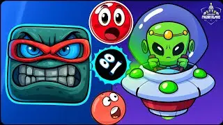 Red Ball 4 VS Ball V Red Boss Challenge | Battle For The Moon & Universe
