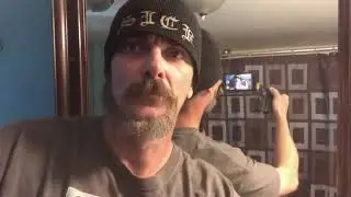 Cats tail mustache beard