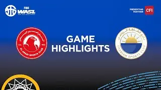 FIBA WASL 25/26 West Asia League Group Phase | AL ARABI SC VS SHARJAH SC | GAME HIGHLIGHTS