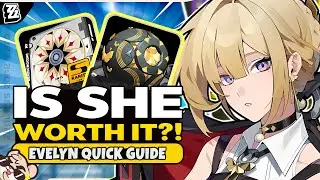 SHE'S STILL FIRE! Evelyn Updated Guide: Discs, Best Build & Teams | ZZZ