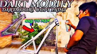 🔥 Dartmoor 26 Player Copy | Custom Silver Frame Paint Job Transformation! 🔧 | #paint #Dartmoor