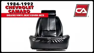 1984-1992 CHEVROLET CAMARO Deluxe Vinyl Seat Cover Sets