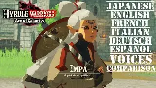 Young Impa All 6 Voices Comparison - Hyrule Warriors: Age of Calamity