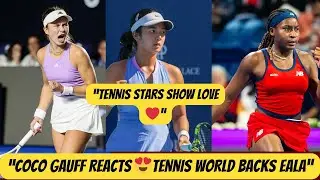 Raw Reactions Coco Gauff, Iva Jović & WTA Stars Share Heartfelt Moments After Alex Eala&rsquo;s Emotional
