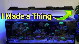 How I Built a Sleek DIY Light Mount for the Red Sea ReefLEDs