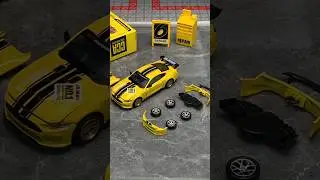 Miniature Ford Mustang GT 2018 diecast model #diecast #modelcars #cars #diecastcollection