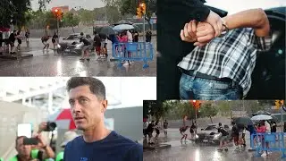Robert Lewandowski Robbed on His way to Training at Cuitat Esportiva