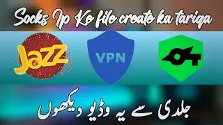 Jazz Free Internet VPN 2022 |100% working |Jazz Free Internet code 2021