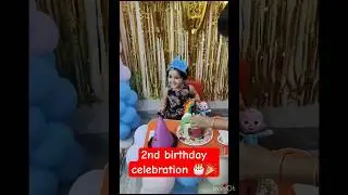 2nd birthday celebration ideas #shorts #happybirthday