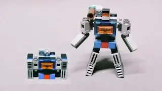 Building robot Transformer : Soundwave Mini Lego moc.......