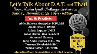 Muslim Youth Challenges in America