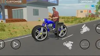 new mofied royal Enfield bullet 😈//Indian car simulater 3d gamplay #royalenfield #bulletlover