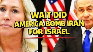 Marjorie Taylor Green Spilled The Tea That American BOMBED Iran For Israel 
