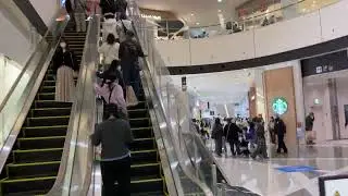 【日立】9X エスカレーター　イオンモール宮崎 9X escalator Aeon mall Miyazaki shopping mall Miyazaki Japan