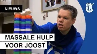 Lief! Gehandicapte Joost dolblij na actie