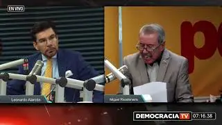 Entrevista al Dr. Leonardo Alarcón en Radio Democracia