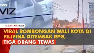 VIRAL! DETIK-DETIK WARGA FILIPINA ROMBONGAN MOBIL WALI KOTA PAKAI RPG, 3 ORANG TEWAS