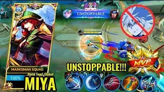 SIDELANE MIYA WITH LIFESTEAL AND MAGIC BUILD BE LIKE [SOLO RANK] | BUILD TOP 1 GLOBAL MIYA ~ MLBB