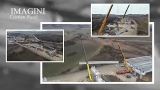 Autostrada Transilvania accelerează &ndash; 592 de grinzi pe viaductul de 2 km!