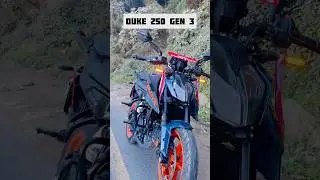 Ktm Duke 250 gen 3 Blue color🔥#ktm #duke250 #gen3 #motercycle