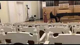 Захарова Екатерина. Ф. Зейц концерт G-dur 1 часть.