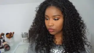 Virgin Brazilian Hair Deep Wave Lace Front Wig ft. Wow African