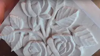 wood carving | Carved jewelry box with roses | art | gift | how to make | Carved wooden box