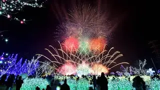 [4k60p]かわちクリスマスイルミネーション2025【X'mas HANABI)】/Kawachi X’mas Illumination 2025 “Fireworks”