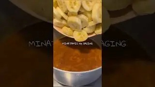 Minatamis na saging #shorts #banana