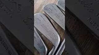 Scottish hand forged golf clubs. #golf #forged #golfclub