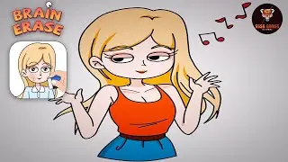 Brain Erase: Help Her Remove Makeup Gameplay #Shorts