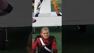Marching band girl goes crazy