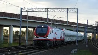 Pesa Gama 111Ed-014 RCP z gruszkami Cemet w Żmigrodzie. +RP1