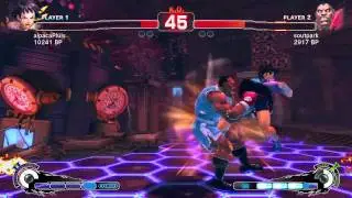 SSF4 Ranked Asia: alpacaPluis (Makoto) VS soutpark (Boxer)