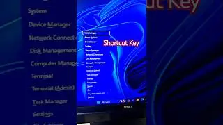 Windows 11 Shortcut Key for Shut Down