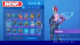 *NEW* NEON WINGS REACTIVE BACKBLING SHOWCASE!
