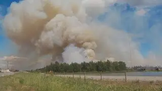 Burns Bog fire 50% contained