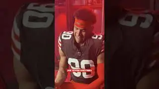 the guys tested their grip strength  #browns