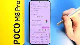 POCO M8 Pro 5G: Как увеличить размер клавиатуры