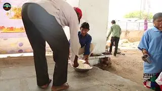 Real life hero AZHAR MAQSUSI's Daily free food for poor and homeless people |NIVA FOUNDATION