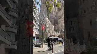 Великолепная архитектура Саграда Фамилия. #путешествия