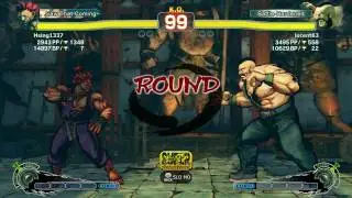 Hsing1337 (AK) vs lucent63 (ZA) | SSF4: Arcade Edition PC - Ranked Match